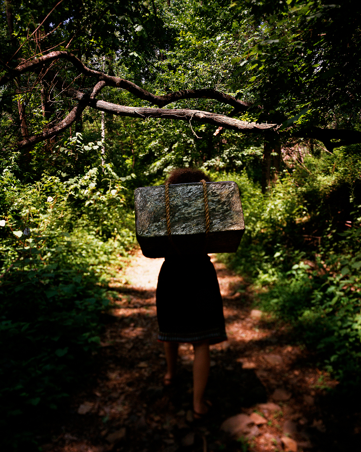 Carrying a Stone from Ingapirca