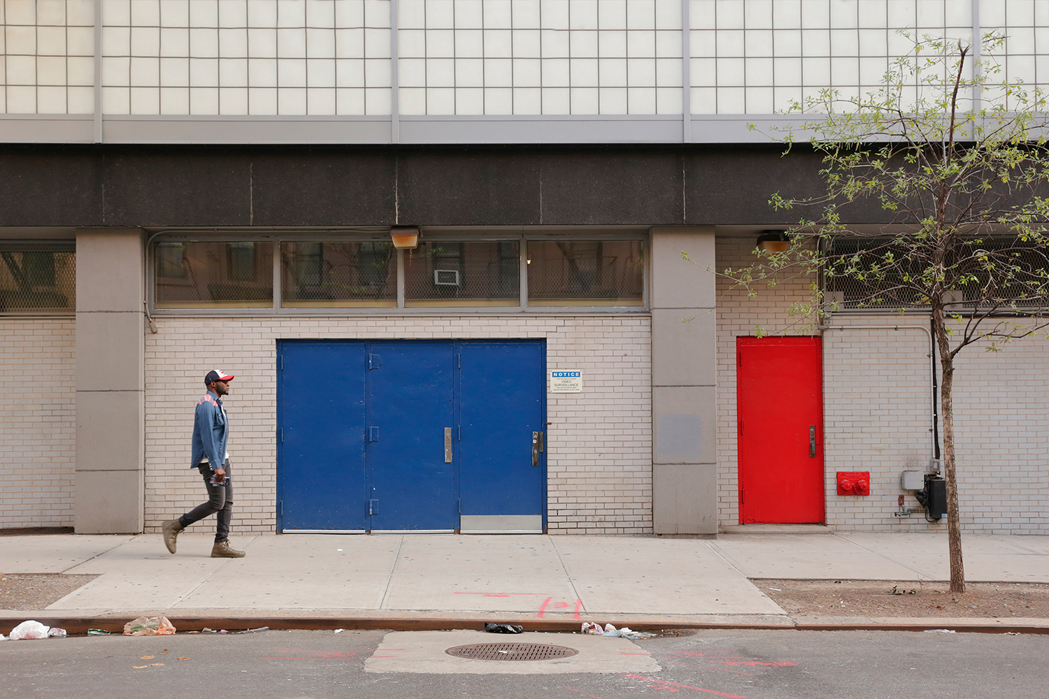 Red and blue/Rojo y azul