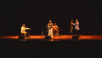 Concierto Inaugural en el Teatro Municipal Ignacio A. Pane  Orquesta: Juanjo Corbalán Cuarteto